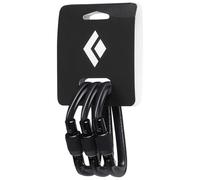 Black Diamond Mousquetons Hotforge Screwgate – Pack de 3 Noir