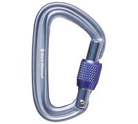 Black Diamond Mousqueton à vis Liteforge Screwgate Gris Taille unique