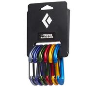 Black Diamond Mousquetons LiteWire Rackpack Multicouleur Taille unique