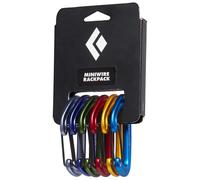 Black Diamond Mousqueton Mini Wire Snap Hook – 6 unités – Multicolore