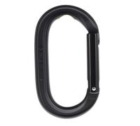 Black Diamond Oval Keylock Mousqueton à pression Taille unique Noir
