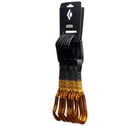 Black Diamond - Pack de 6 dégaines d'escalade - Hotforge Quickpack 12 Cm Amber - Jaune Jaune