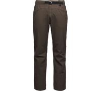 Black Diamond - Pantalon d'escalade en coton biologique - M Ethos Pants Basalt pour Homme en Coton - Taille L - Marron Marron L