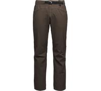 Black Diamond - Pantalon d'escalade en coton biologique - M Ethos Pants Basalt pour Homme en Coton - Taille S - Marron Marron S