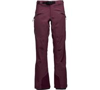 Black Diamond - Pantalon imper-respirant - W Recon Stretch Ski Pants Blackberry pour Femme - Taille L - Bordeaux Bordeaux L