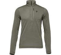Black Diamond - Polaire légère et respirante en Polartec® - M Coefficient Lt Quarter Zip Pullover Pine Smoke pour Homme - Taille M - Kaki Kaki M