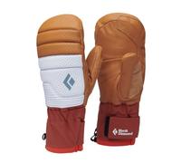 Black Diamond Moufles femme Progression Mitts W – PrimaLoft® & GORE‑TEX, cuir – Henna/Belay Blue L