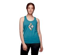 Black Diamond - Rainbow Diamond Tank - Débardeur femme Cerulean Blue - L