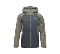 Black Diamond - Veste de ski de randonnée imperméable et respirante - M Recon LT Stretch Shell Pine Smoke Carbon pour Homme - Taille XL - Gris Gris XL