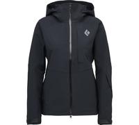 Black Diamond - Veste de ski de randonnée imperméable et respirante - W Recon Stretch Shell Black pour Femme en Nylon - Taille M - Noir Noir M
