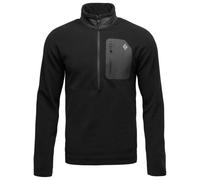 Black Diamond - Rift Half-Zip Fleece Jacket - Pull polaire - XL - black / black