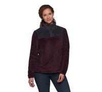 Black Diamond - Roadie 1/4 Zip Fleece - Polaire femme Bordeaux / Carbon - XS