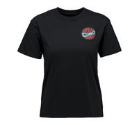Black Diamond Rope Badge Short Sleeve T-shirt Noir S Femme