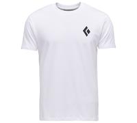 Black Diamond - T-shirt en coton organique - M Equipment For Alpinist SS Tee White pour Homme - Taille S - Blanc Blanc S