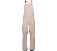 Black Diamond - Salopette de ski de randonnée - M Factor Bibs Moonstone pour Homme en Nylon - Taille 159-176 cm - Beige Beige 159-176 cm