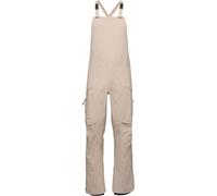 Black Diamond - Salopette de ski de randonnée - M Factor Bibs Moonstone pour Homme en Nylon - Taille 167-184 cm - Beige Beige 167-184 cm