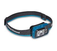 BLACK DIAMOND Spot 400 LED Lampe frontale étanche et à intensité variable alimentée par piles pour camping, randonnée, course à pied, travail, voyage avec mode lumière rouge, bleu ruisseau