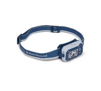 BLACK DIAMOND Storm Lampe frontale 450 LED, étanche et à intensité variable, alimentée par piles, pour camping, randonnée, chasse, course à pied, travail avec mode lumière rouge, bleu ruisseau