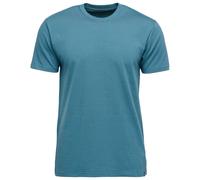 Black Diamond - Stripe Short Sleeve Creek Blue Charcoal - M - Tee-shirt d’escalade