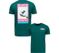 Black Diamond - T-shirt en coton biologique - M Bd Winter Ridge SS Tee Deep Woods pour Homme en Coton - Taille L - Vert Vert L