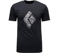 T-shirt Black Diamond Engineered Diamond manches courtes noir - L