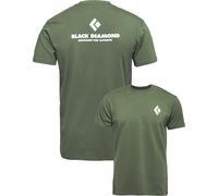 Black Diamond - T-shirt en coton organique - M Equipment For Alpinist SS Tee Tundra pour Homme - Taille XL - Vert Vert XL