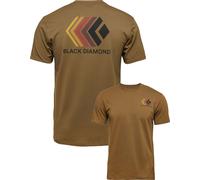 Black Diamond - T-shirt en coton organique - M Faded SS Tee Dark Curry pour Homme en Coton - Taille XL - Marron Marron XL