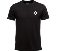 Black Diamond - T-shirt en coton organique - S/S Equipment For Alpinists Tee M Black pour Homme - Taille L - Noir Noir L