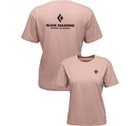 Black Diamond - T-shirt en coton organique - W Equipment For Alpinists SS Tee Pale Mauve pour Femme - Taille M - Rose Rose M