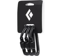 Black Diamond Mousquetons Hotforge Screwgate – Pack de 3 Noir