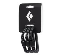 Black Diamond Unisex Hotforge Screwgate Karabiner 3er Pack, Black, OneSize