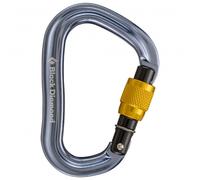 Black Diamond - Vaporlock Screwgate - Mousqueton à vis - dark gray / yellow
