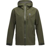 Black Diamond - Veste d'alpinisme imper-respirante - M Highline Stretch Shell Dark Moss - Taille M - Kaki Kaki M