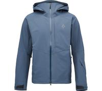 Black Diamond - Veste de ski de randonnée imperméable et respirante - M Recon Stretch Shell Midnight Blue pour Homme en Nylon - Taille S - Bleu Bleu S