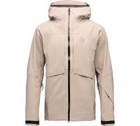 Black Diamond - Veste de ski - M Factor Shell Moonstone pour Homme - Taille S - Beige Beige S