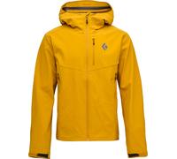 Black Diamond - Veste déperlante et respirante - M Dawn Patrol Softshell Amber en Softshell - Taille M - Jaune Jaune M