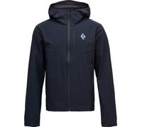 Black Diamond - Veste déperlante et respirante - M Dawn Patrol Softshell Black en Nylon - Taille L - Noir Noir L