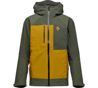 Black Diamond - Veste imper-respirante - M Recon Stretch Pro Shell Tundra Amber pour Homme - Taille L - Kaki Kaki L