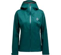Black Diamond - Veste imper-respirante - W Fineline Stretch Shell Deep Woods pour Femme - Taille 151-168 cm - Vert Vert 151-168 cm