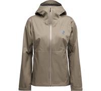 Black Diamond - Veste imper-respirante - W Fineline Stretch Shell Walnut pour Femme - Taille S - Beige Beige S