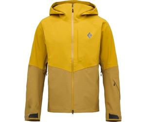 Black Diamond - Veste imperméable et respirante - M Recon Stretch Shell Amber Flax en Nylon - Taille L - Jaune Jaune L