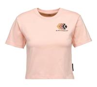 BLACK DIAMOND W Faded Crop Ss Tee - Femme - Rose - taille S- modèle 2026