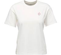 BLACK DIAMOND W Heritage Badge Ss Tee - Femme - Blanc - taille XS- modèle 2026
