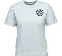 BLACK DIAMOND W Rope Badge Ss Tee - Femme - Bleu - taille S- modèle 2026
