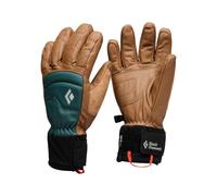Black Diamond - Gants chauds et isolants en PrimaLoft® - W Spark Gloves Rye Deep Woods en Cuir - Taille L - Marron Marron L