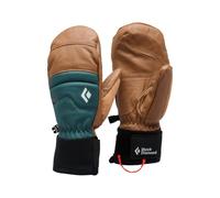 Black Diamond - Moufles en PrimaLoft® - W Spark Mitts Rye/Deep Woods en Cuir - Taille L - Marron Marron L