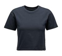 Black Diamond - Women's BD Stripe Crop S/S Tee - T-shirt - L - black / carbon