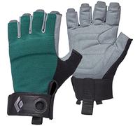 Black Diamond Crag Half Finger Femmes Gants S Bleu