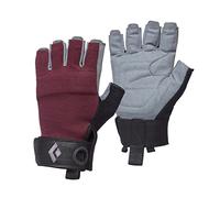 Black Diamond Women's Crag Half-Finger Gloves Gants d'escalade, Bordeaux, Extra Small
