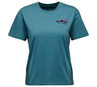 Black Diamond - Women's Mountainscape S/S Tee - T-shirt - M - creek blue